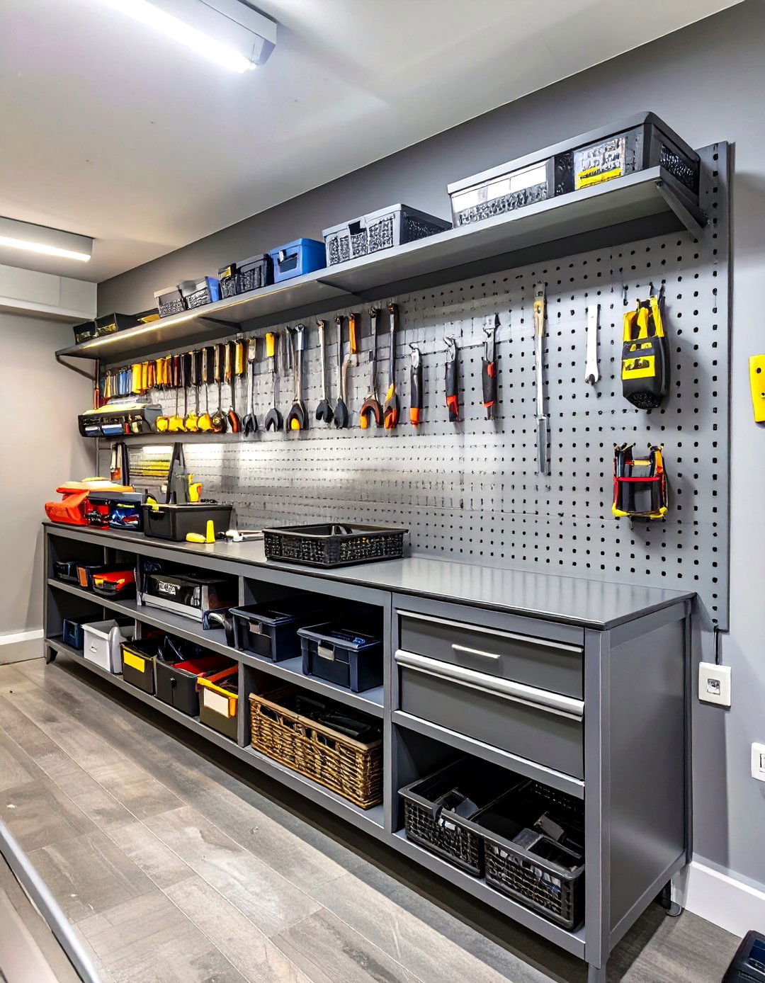 The Ultimate Slatwall System - 30 garage tool organization ideas
