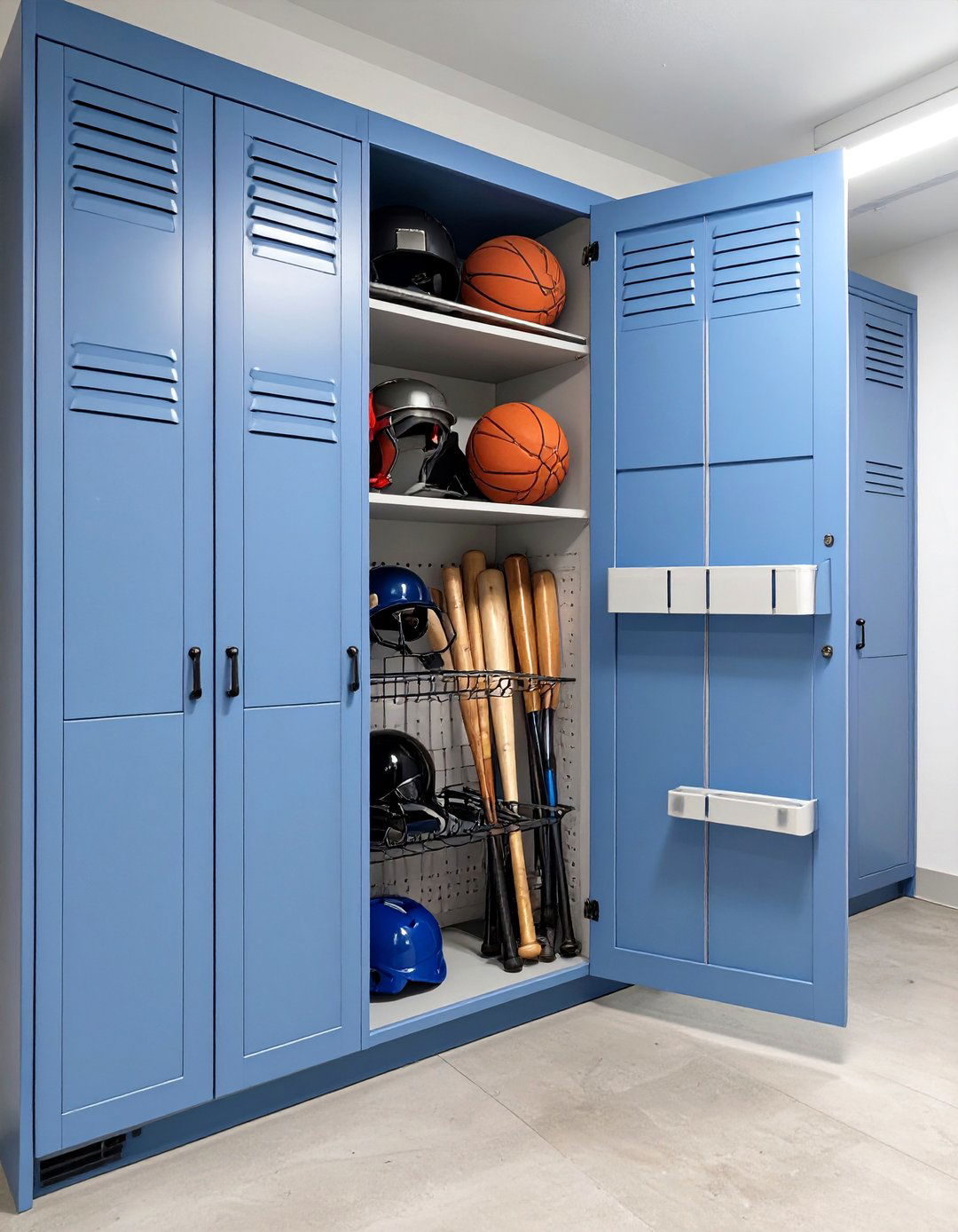 The Ultimate Sports Equipment Garage Cabinets - 30 garage cabinets ideas