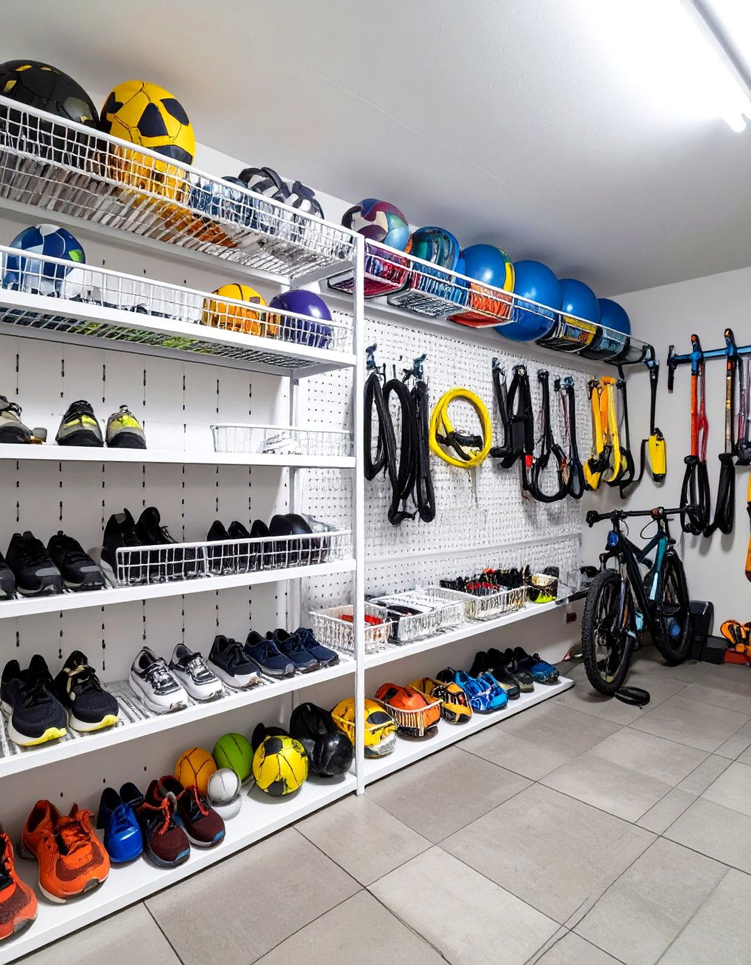 The Ultimate Sports Equipment Garage Organizer - 30 ikea garage storage ideas