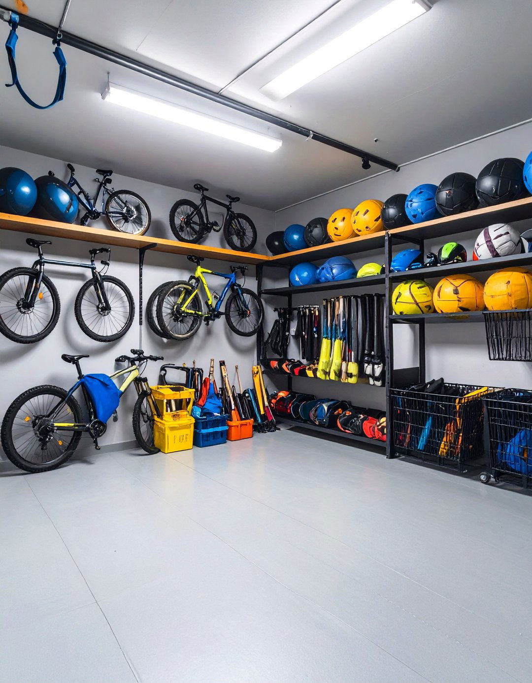 The Ultimate Sports Equipment Zone - 30 garage storage ideas diy