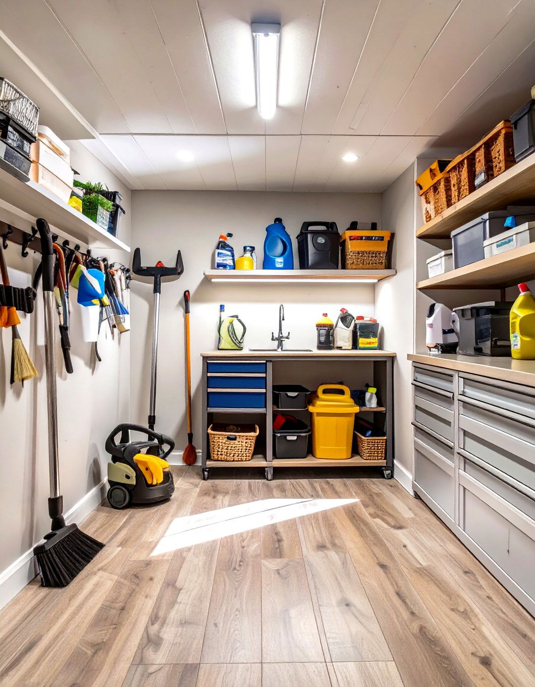 The Ultimate Utility Garage Closet - 30 garage closet ideas