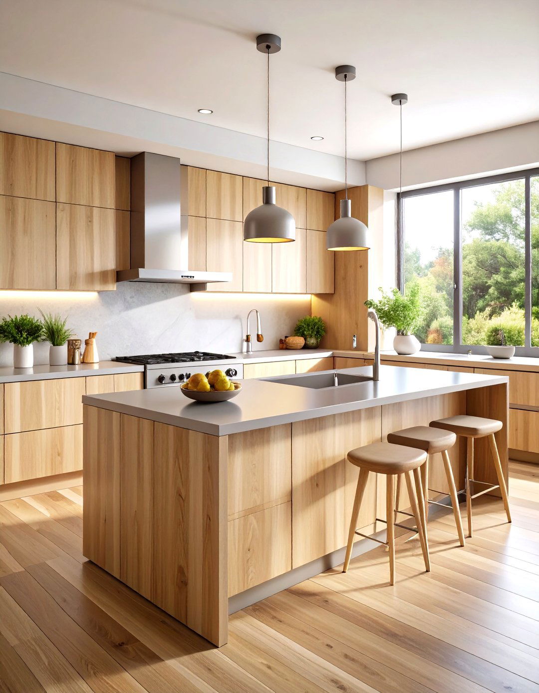 The Ultra Minimalist Plywood Kitchen - 30 elegant luxury modern kitchen designs