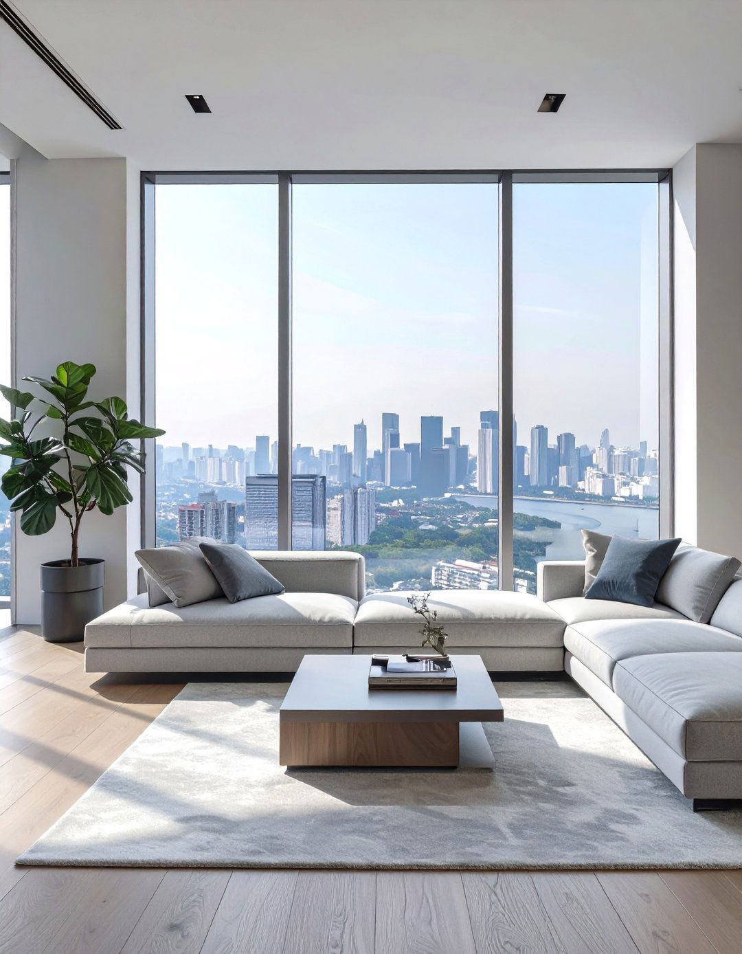The Unadorned Window Minimalist Living room - 30 ai minimalist living room ideas