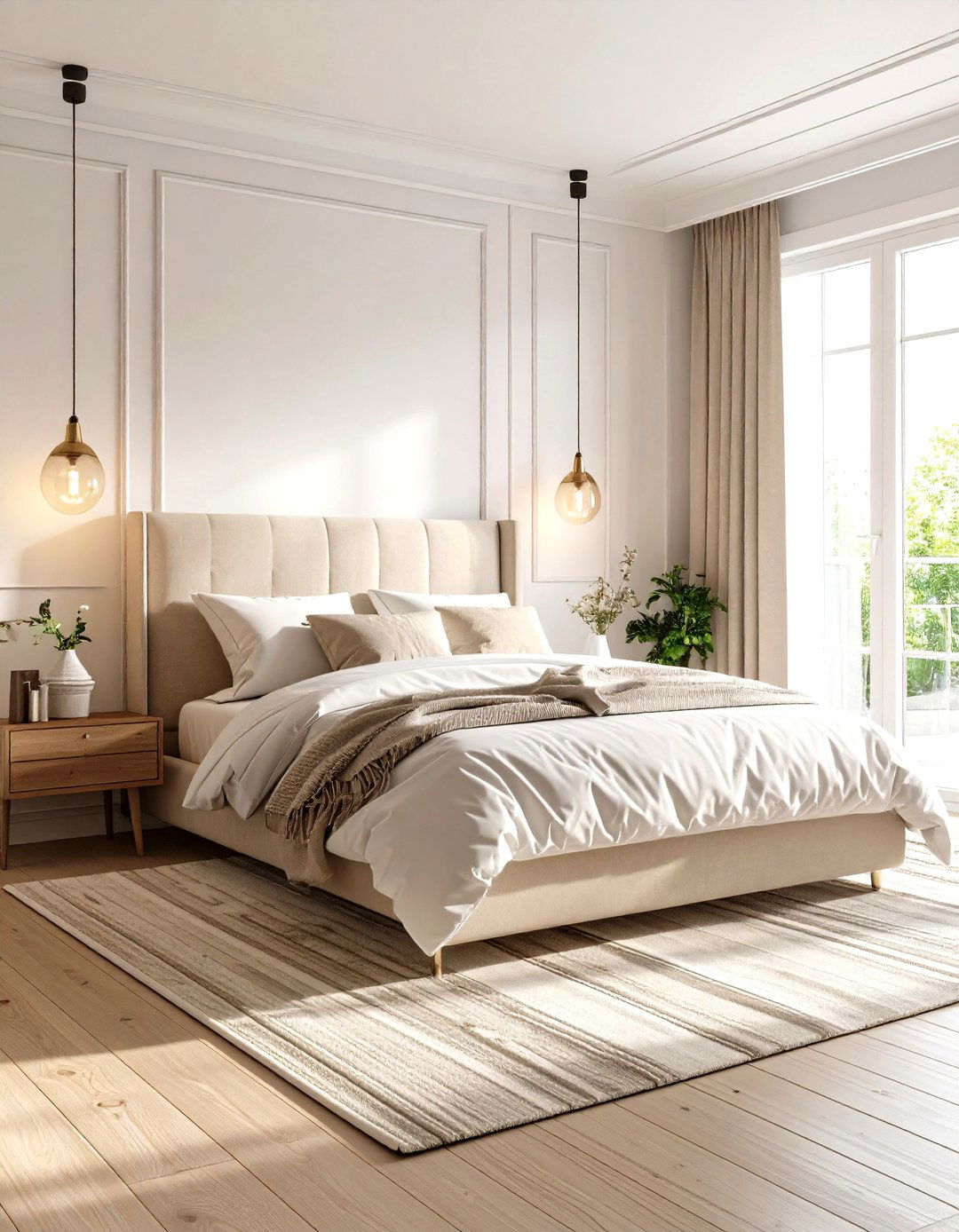 The Unconventional Head of Bed Placement - 30 layout ways to arrange a small bedroom ideas