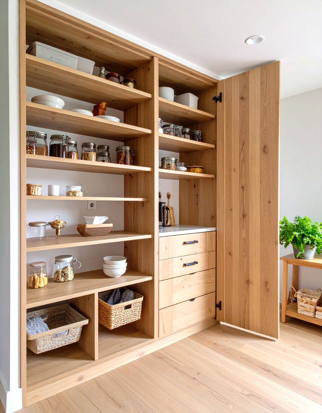 The Under Stairs Kitchen Pantry - 30 kitchen pantry designs pictures