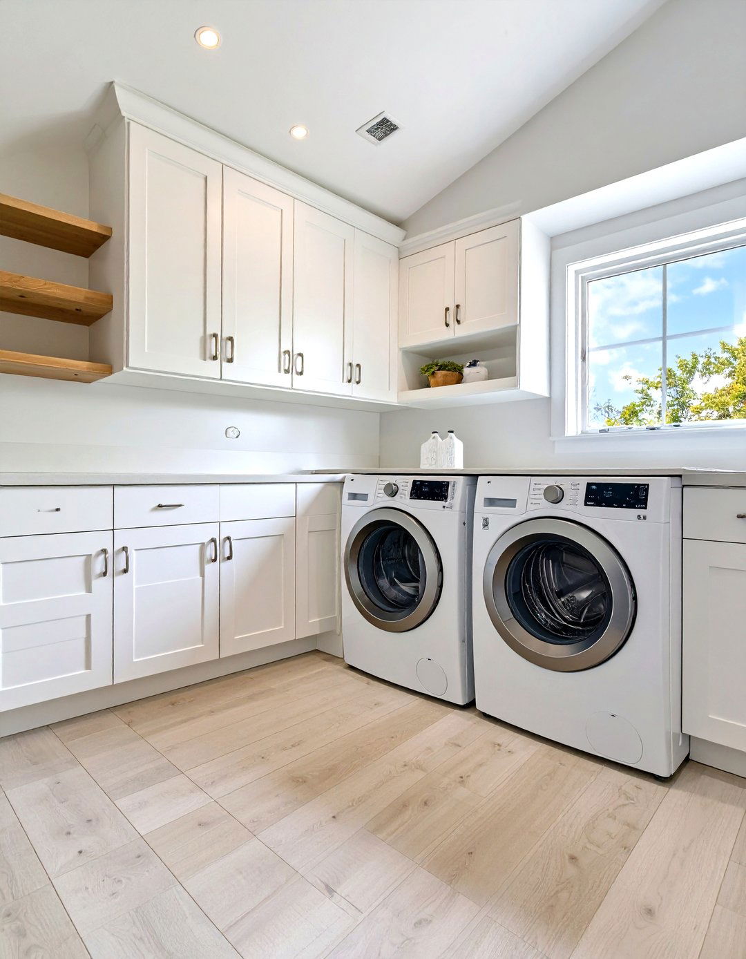 The Under Stairs Laundry Room - 30 laundry room stacked washer dryer ideas
