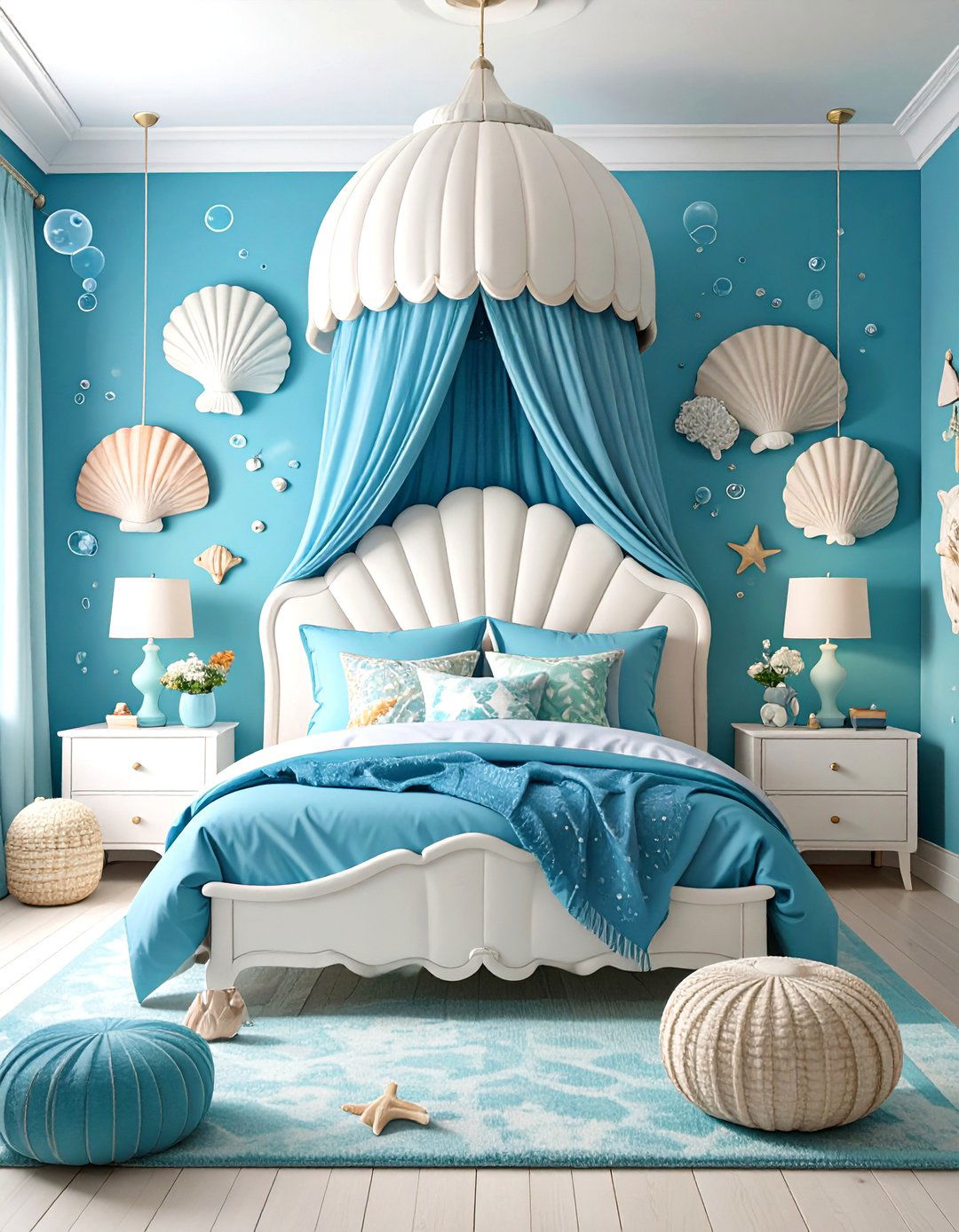 The Under the Sea Bedroom - 30 girl kids bedroom ideas