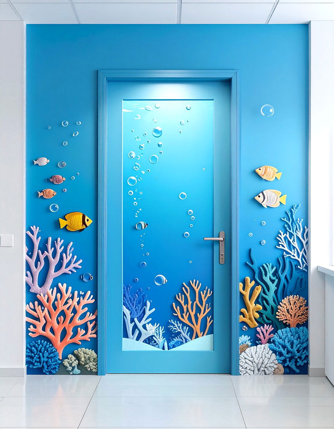 The Under the Sea Escape Door - 30 office door  decorating ideas