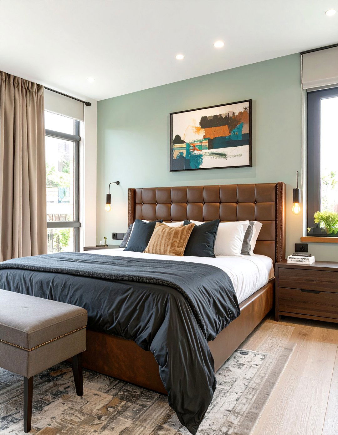 The Understated Luxury Dorm - 30 dorm room ideas for guys