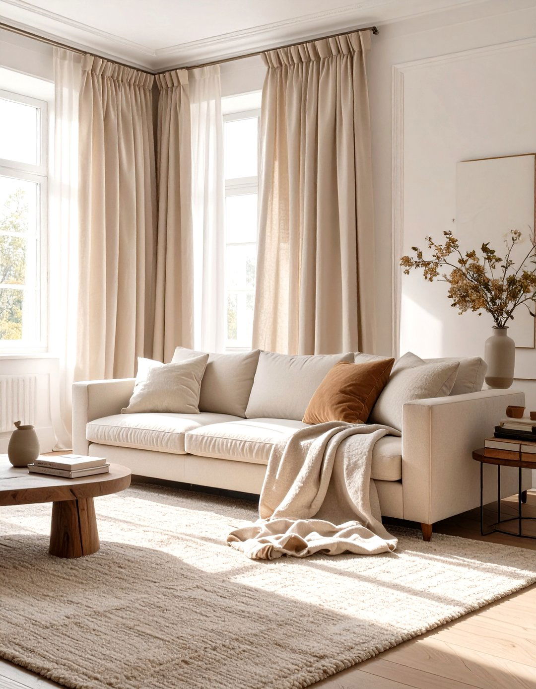 The Understated Luxury of Natural Fabrics - 30 modern french interior design ideas