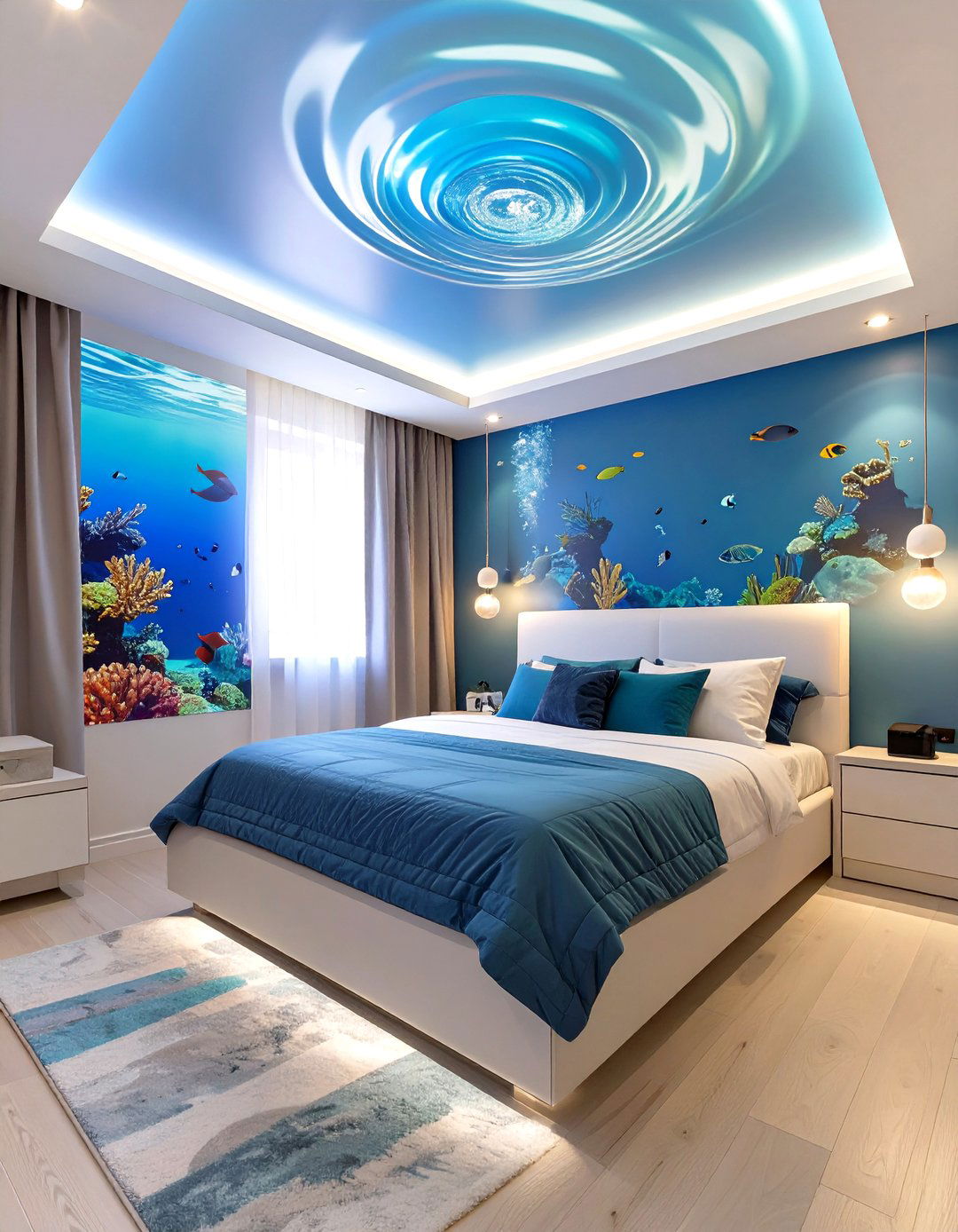 The Underwater Exploration Bedroom - 30 gaming bedroom ideas