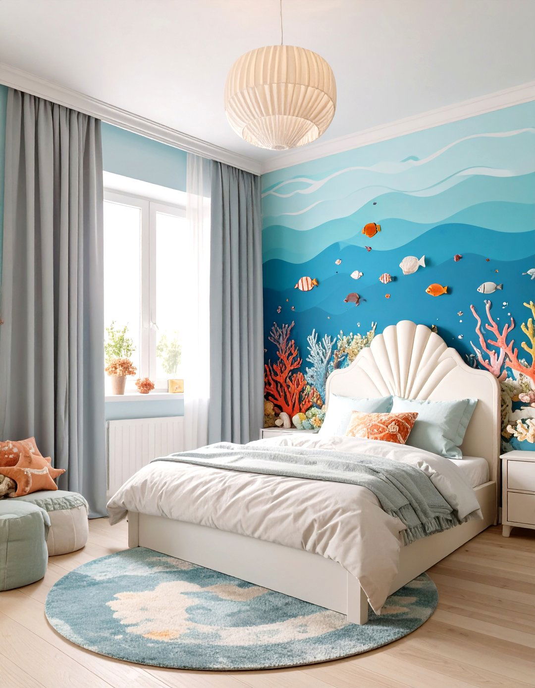 The Underwater Ocean Bedroom - 30 kids bedroom ideas