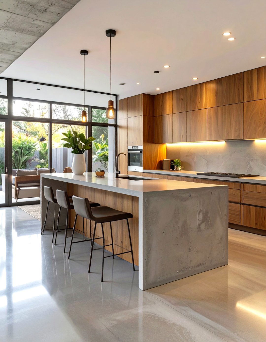 The Unfinished Concrete Look - 30 contemporary home design ideas