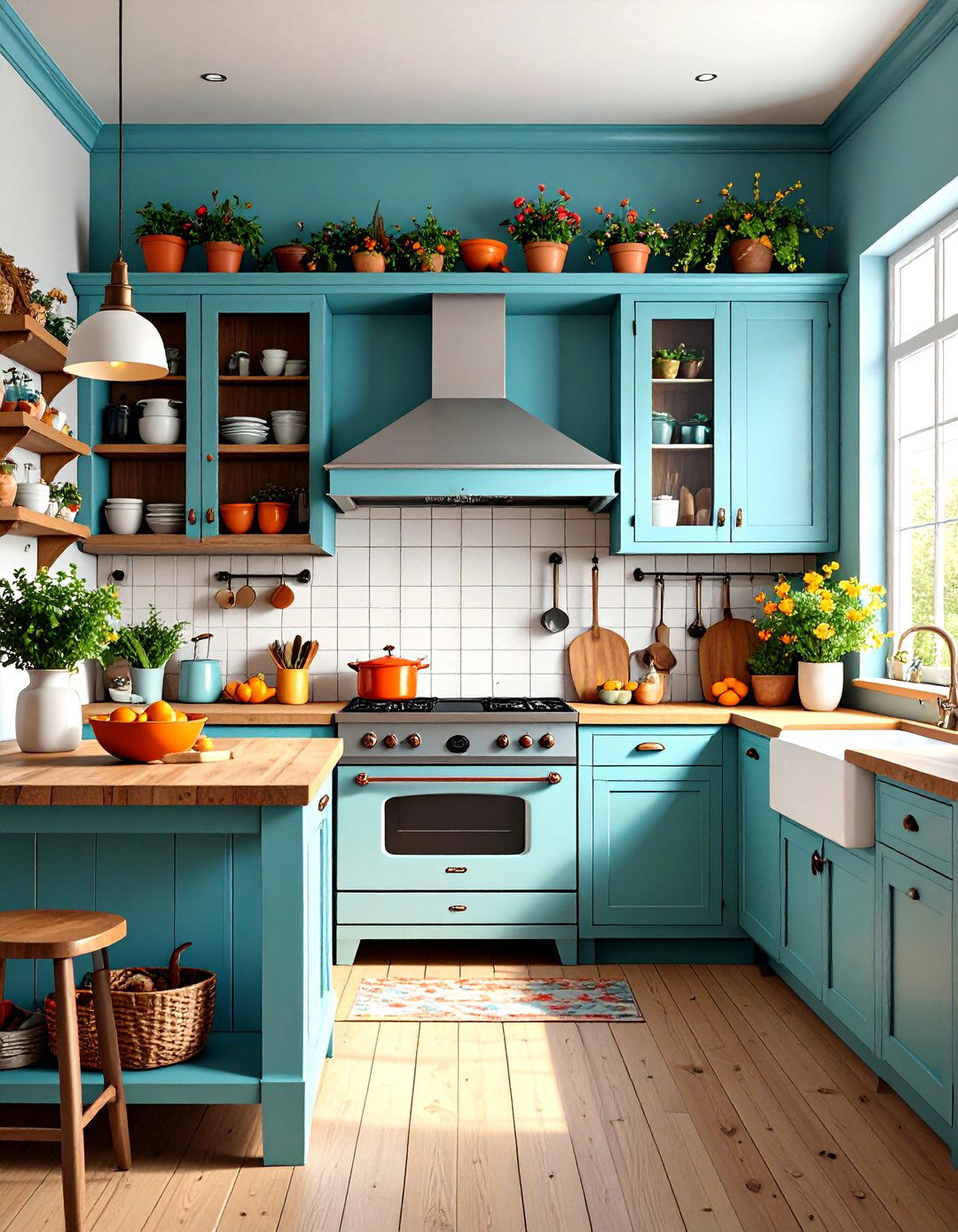The Unfitted Freestanding Kitchen - 30 kitchen renovations ideas
