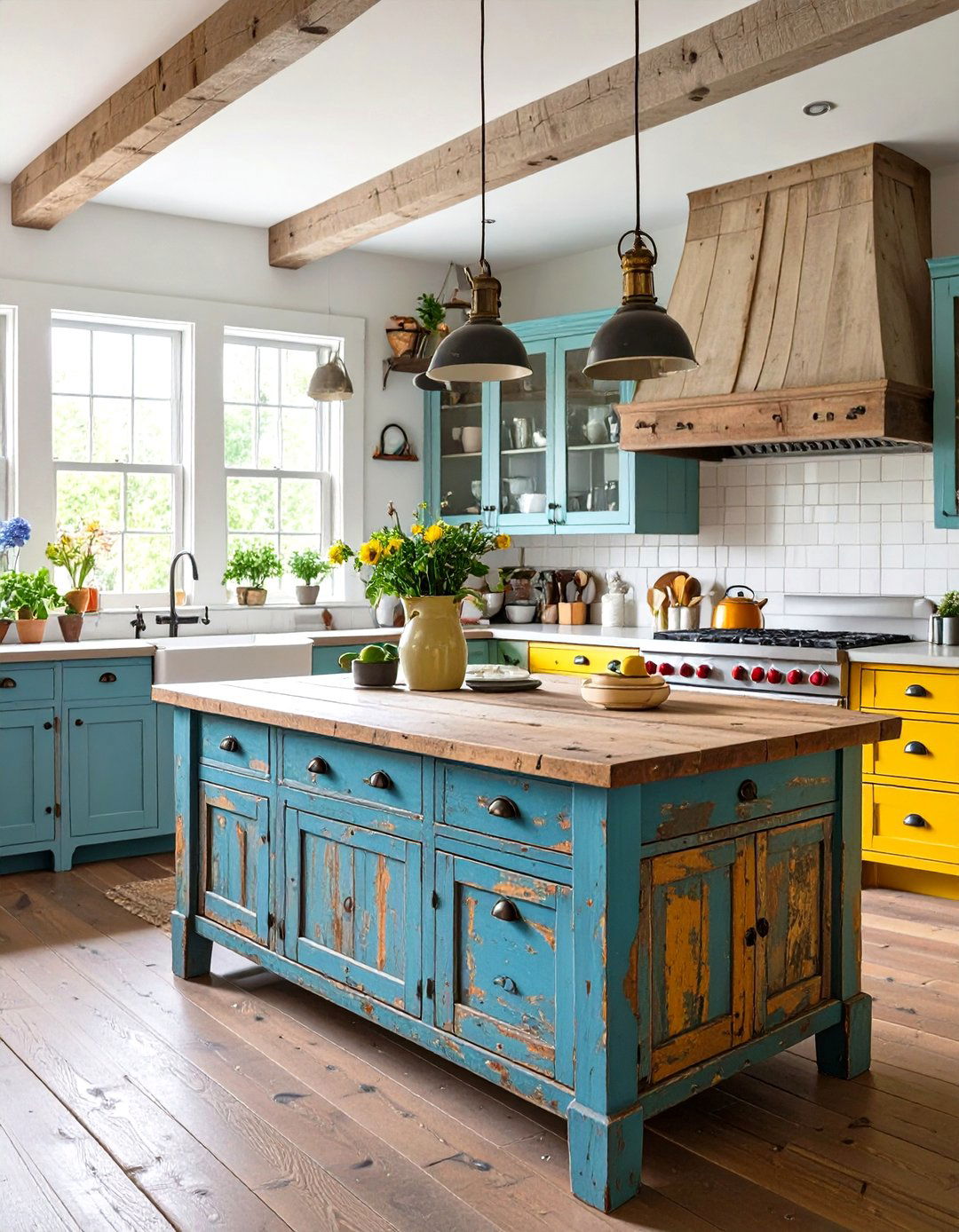 The Unfitted Kitchen Concept - 30 beach house kitchen ideas