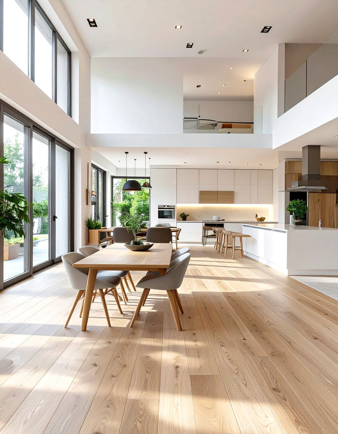 The Uniform Flooring Concept - 30 interior design for a minimalist home ideas