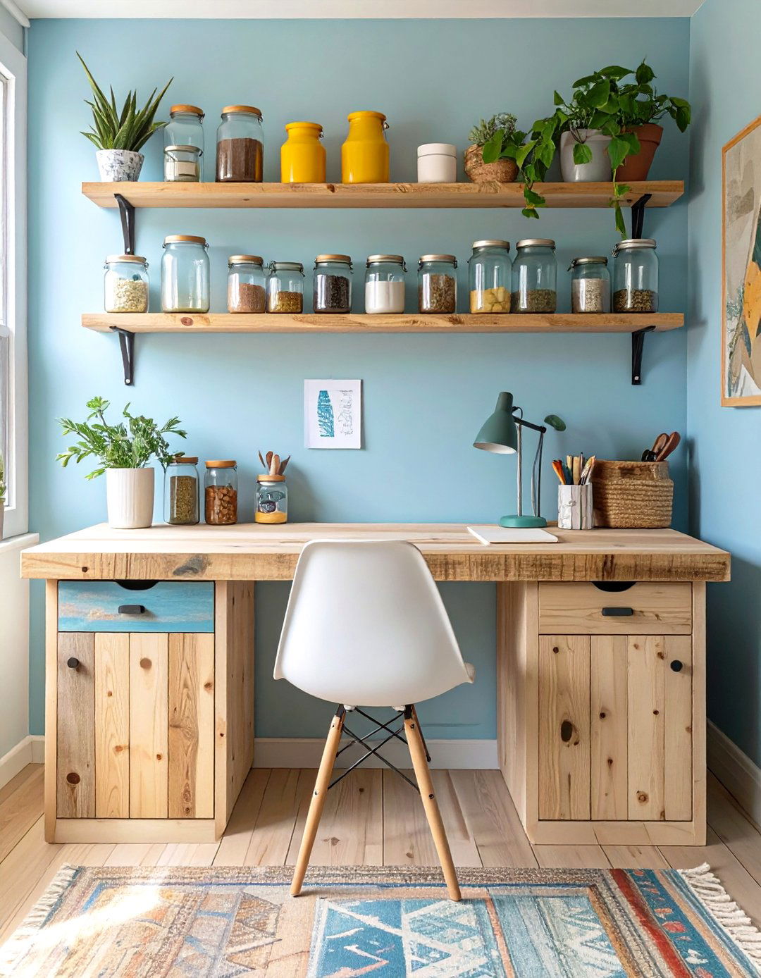 The Upcycled and Repurposed Home Office - 30 ikea home office ideas