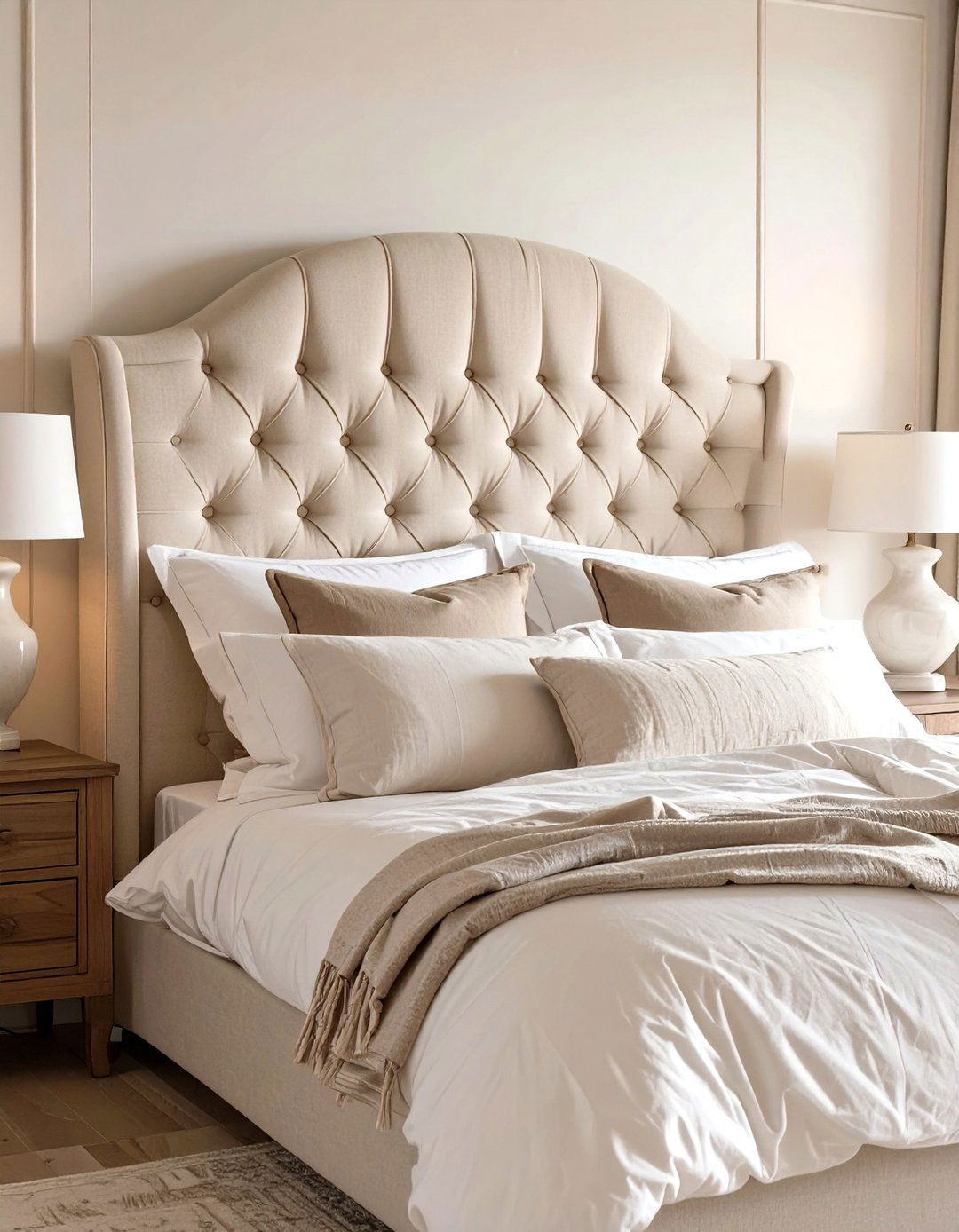 The Upholstered Headboard Bedroom - 30 french country bedroom ideas