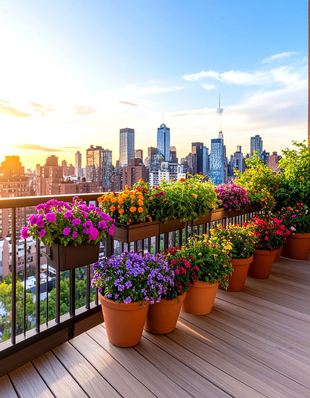 The Urban Balcony Pollinator Oasis - 30 layout pollinator garden design plans ideas