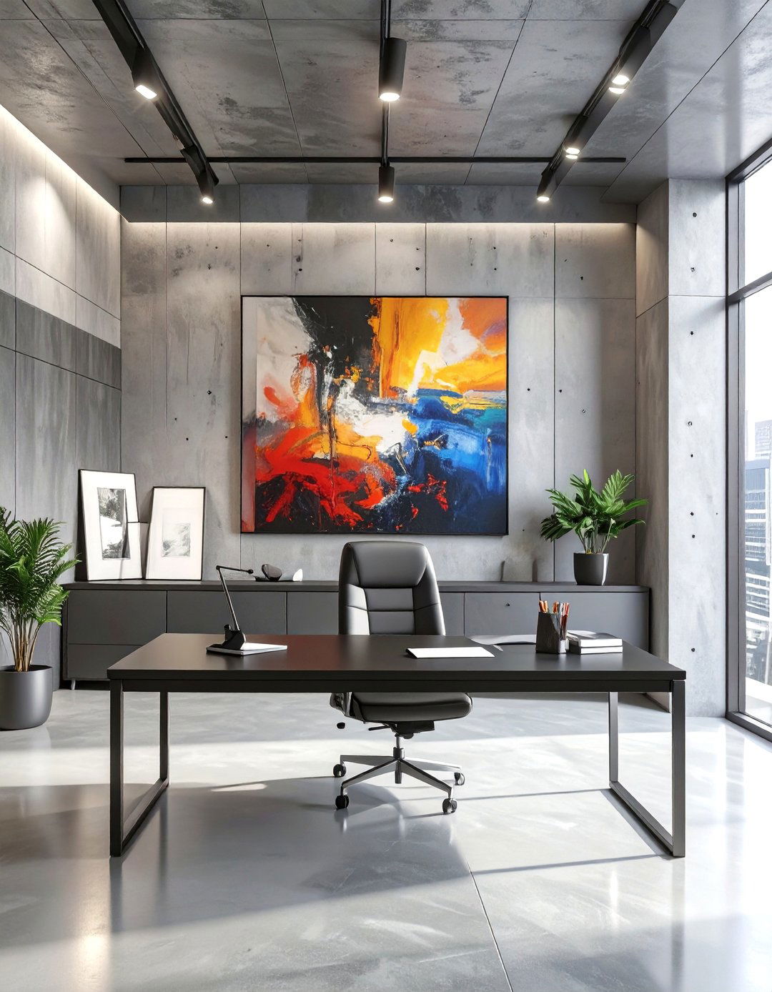 30 Professional Dark Office Ideas for Focus and Style