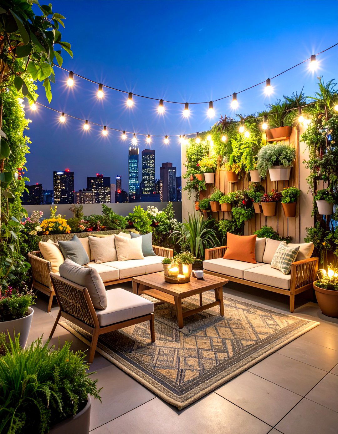 The Urban Garden Oasis Patio - 30 diy patio ideas on a budget