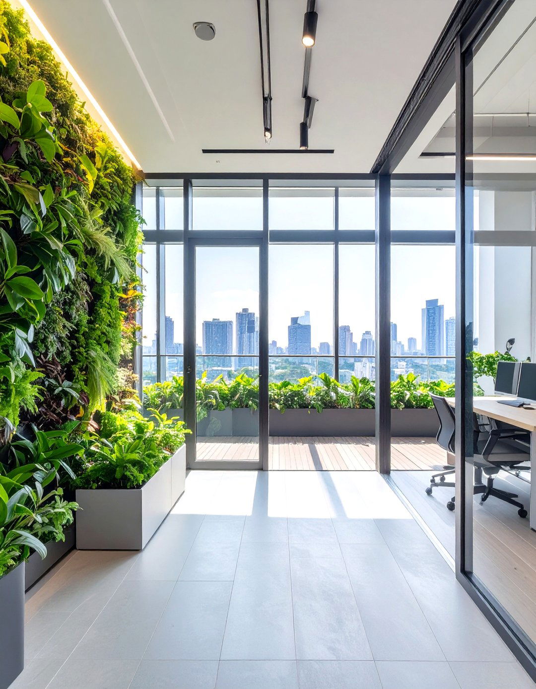 The Urban Garden Oasis - 30 office ideas for work