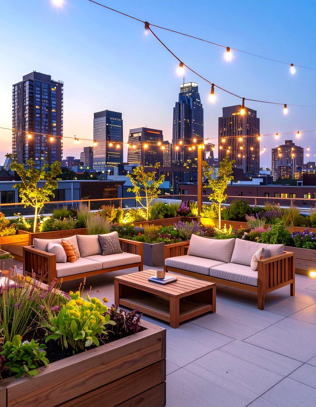The Urban Garden Rooftop Lounge - 30 interior design colleges ideas