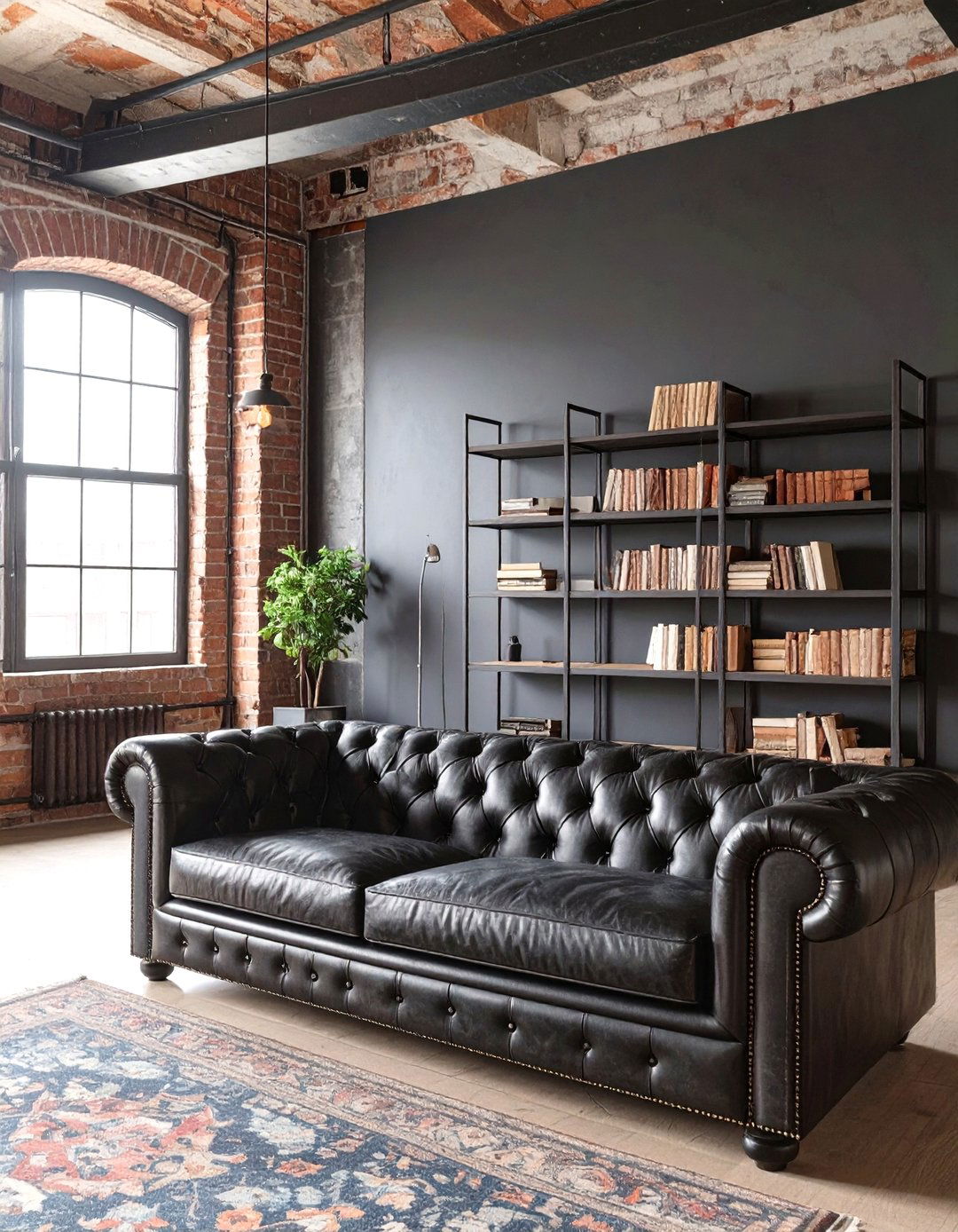 The Urban Gothic Loft Apartment - 30 modern gothic interior design ideas