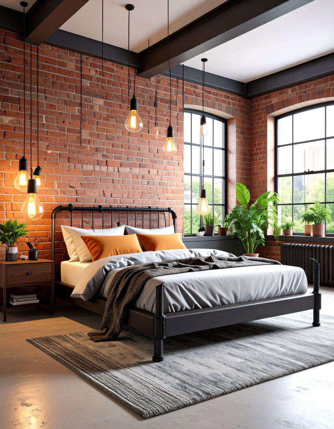 The Urban Industrial Loft Bedroom - 30 diy bedroom ideas