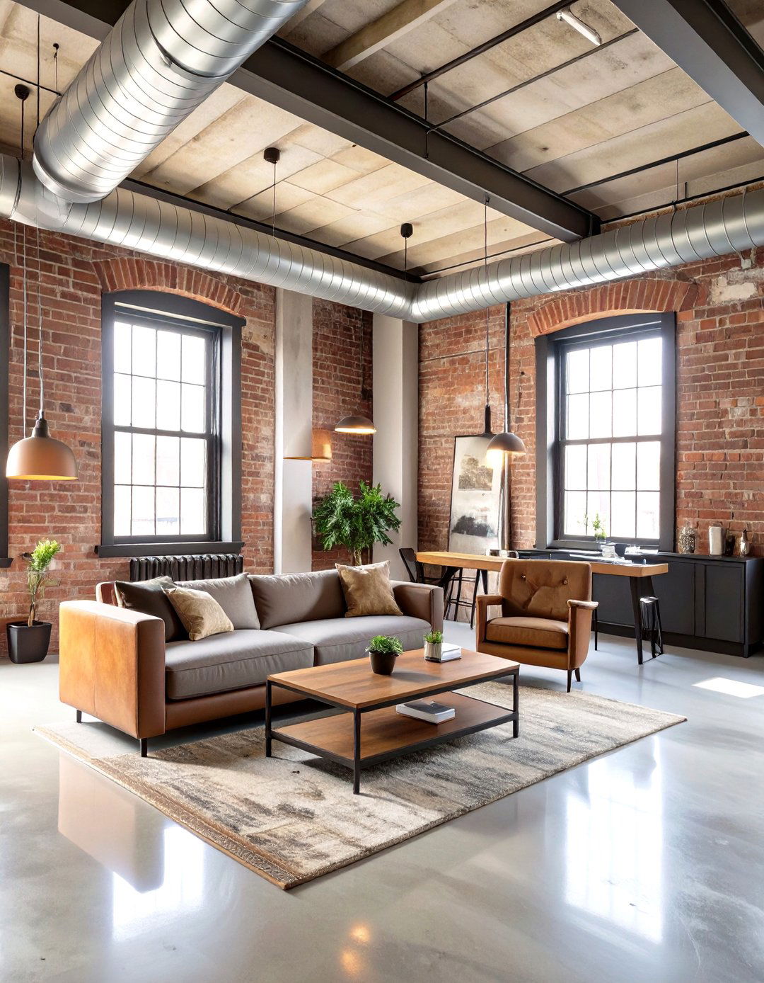 The Urban Industrial Loft - 30 fiverr interior design ideas