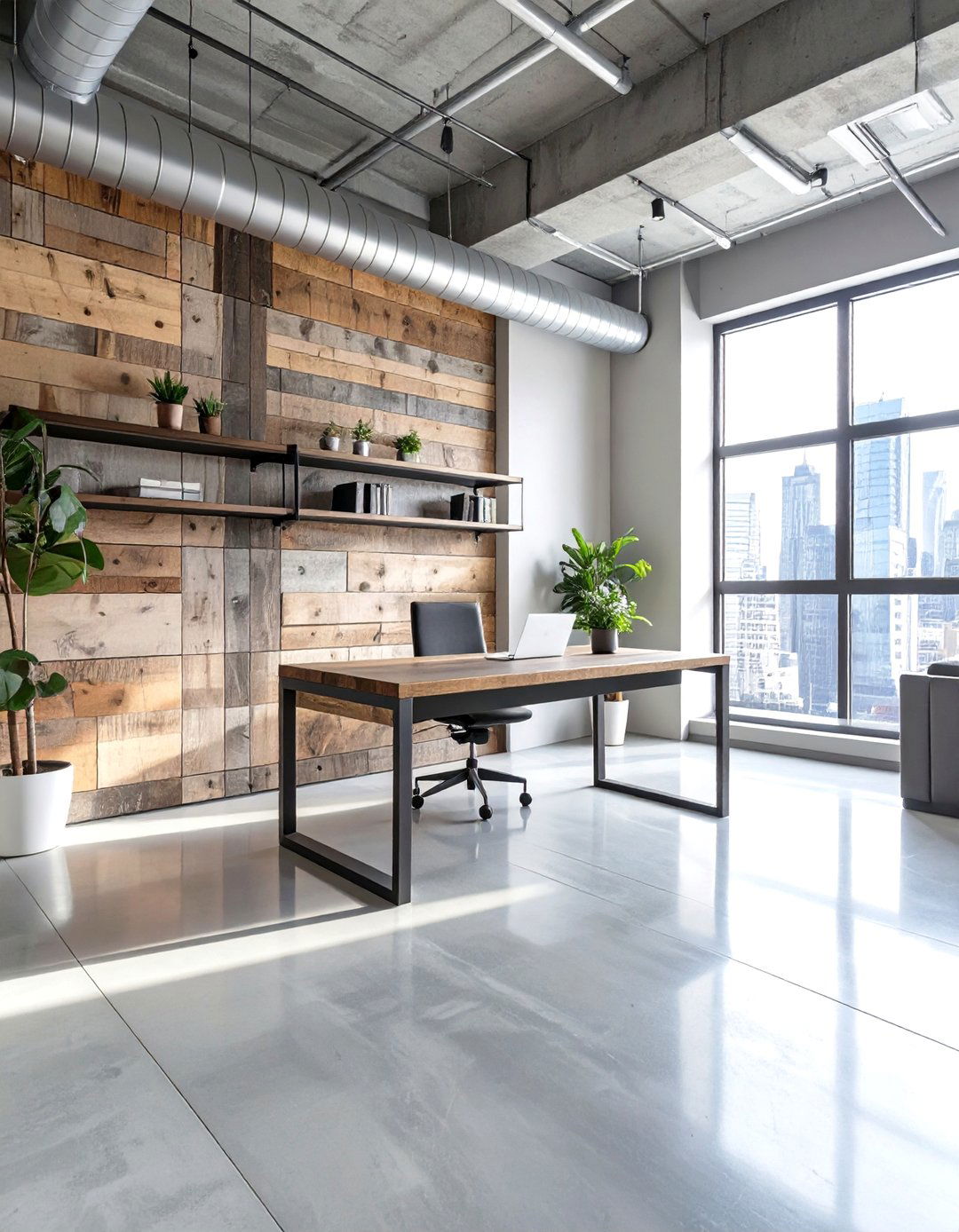 The Urban Industrial Office - 30 masculine office ideas