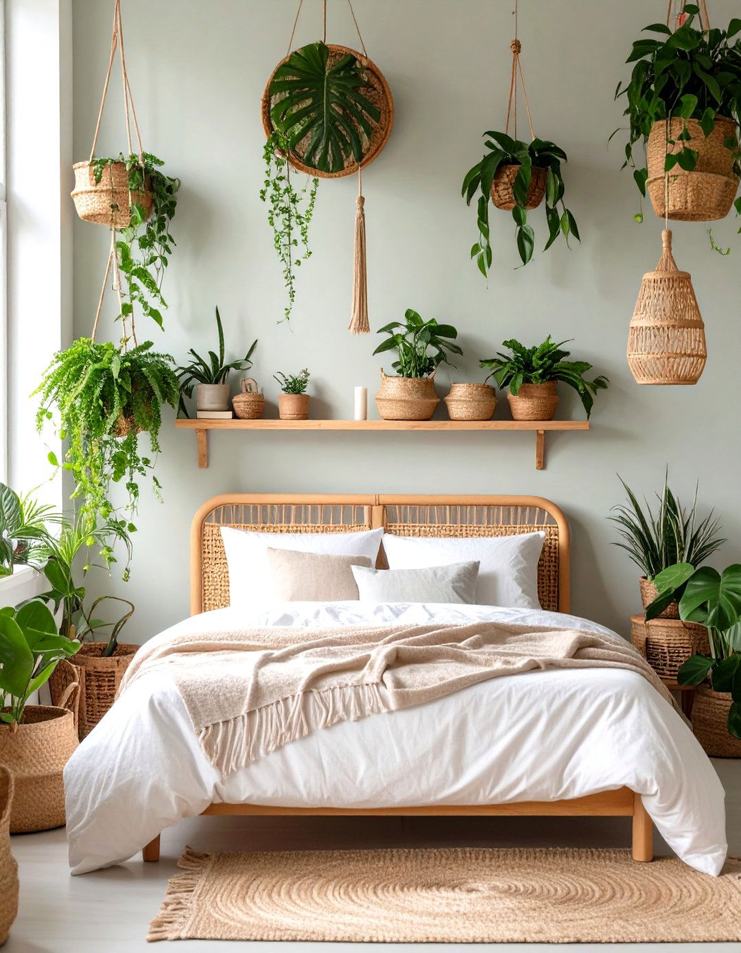 The Urban Jungle Bedroom - 30 cool bedroom ideas