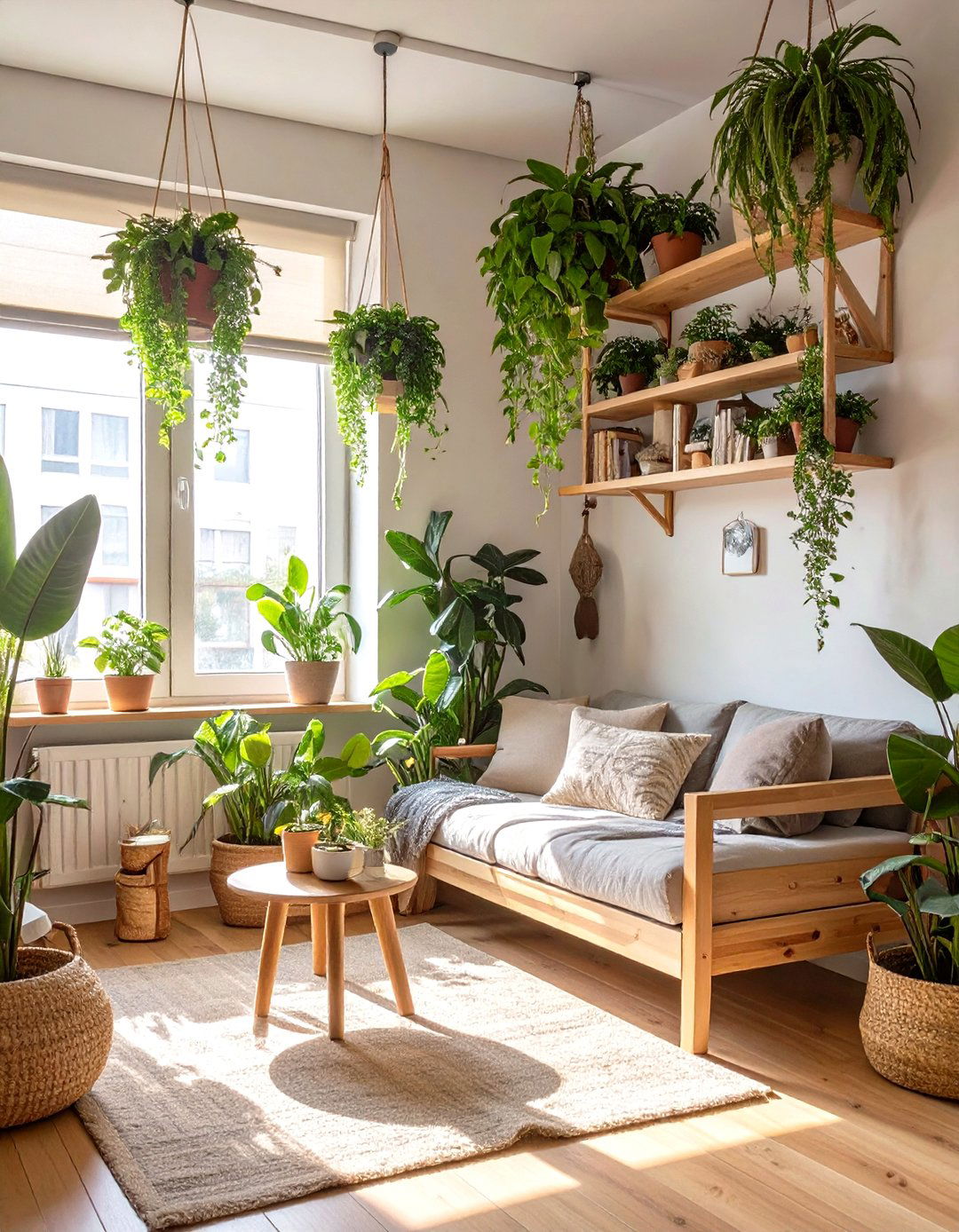 The Urban Jungle Dorm Room - 30 dorm room decorating ideas