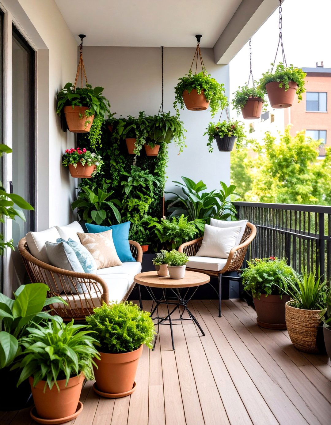 The Urban Jungle Porch - 30 front porch decorating ideas
