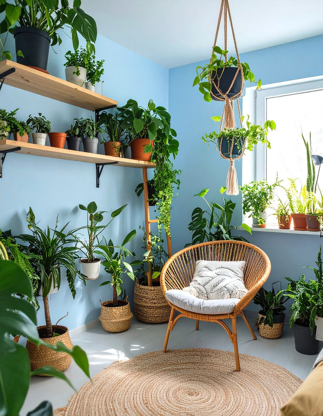 The Urban Jungle Sanctuary - 30 low budget small man cave ideas