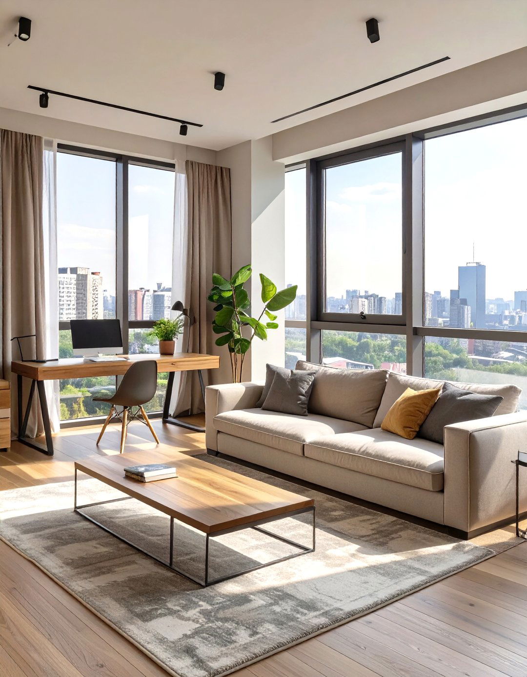 The Urban Modern Apartment - 30 interior design online free ideas