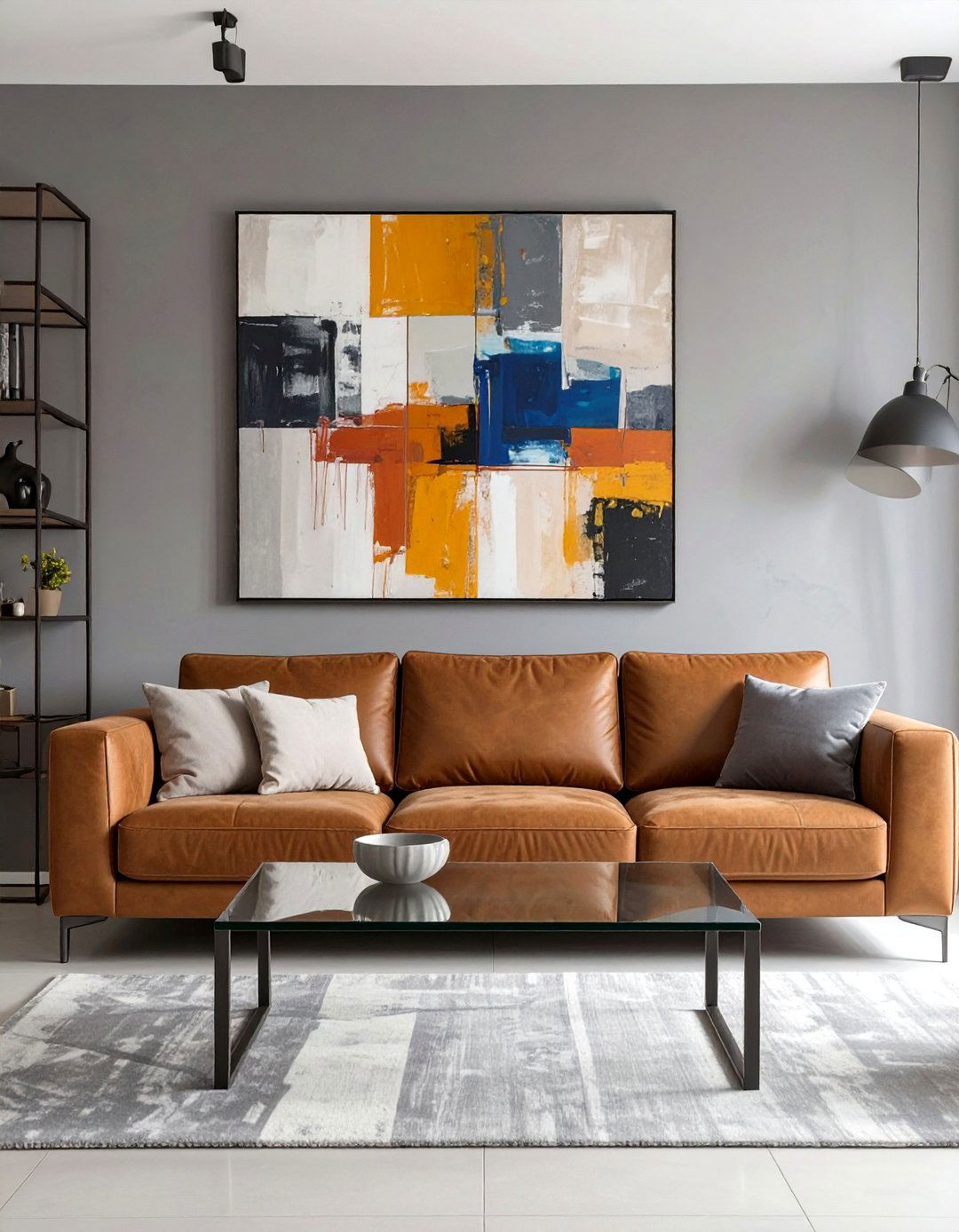 The Urban Modern Living Room - 30 brown couch living room ideas