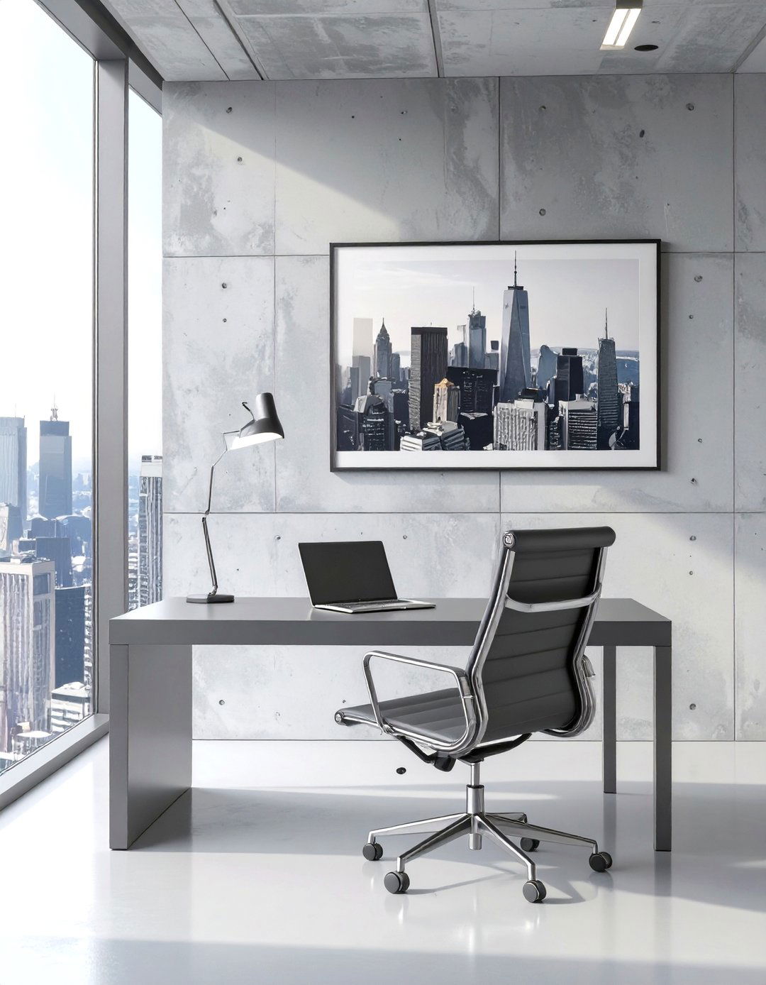 The Urban Modern Office Room - 30 office room decor ideas