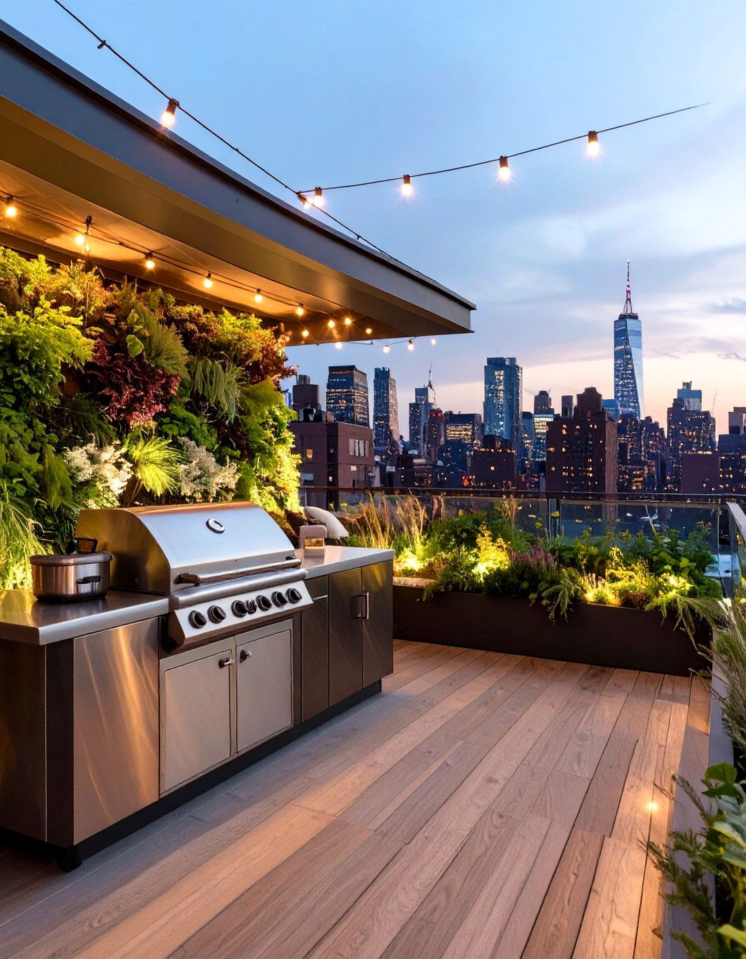 The Urban Rooftop BBQ Patio - 30 bbq patio ideas