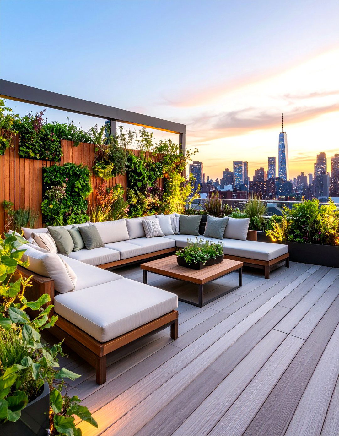The Urban Rooftop Backyard Deck - 30 backyard furniture ideas