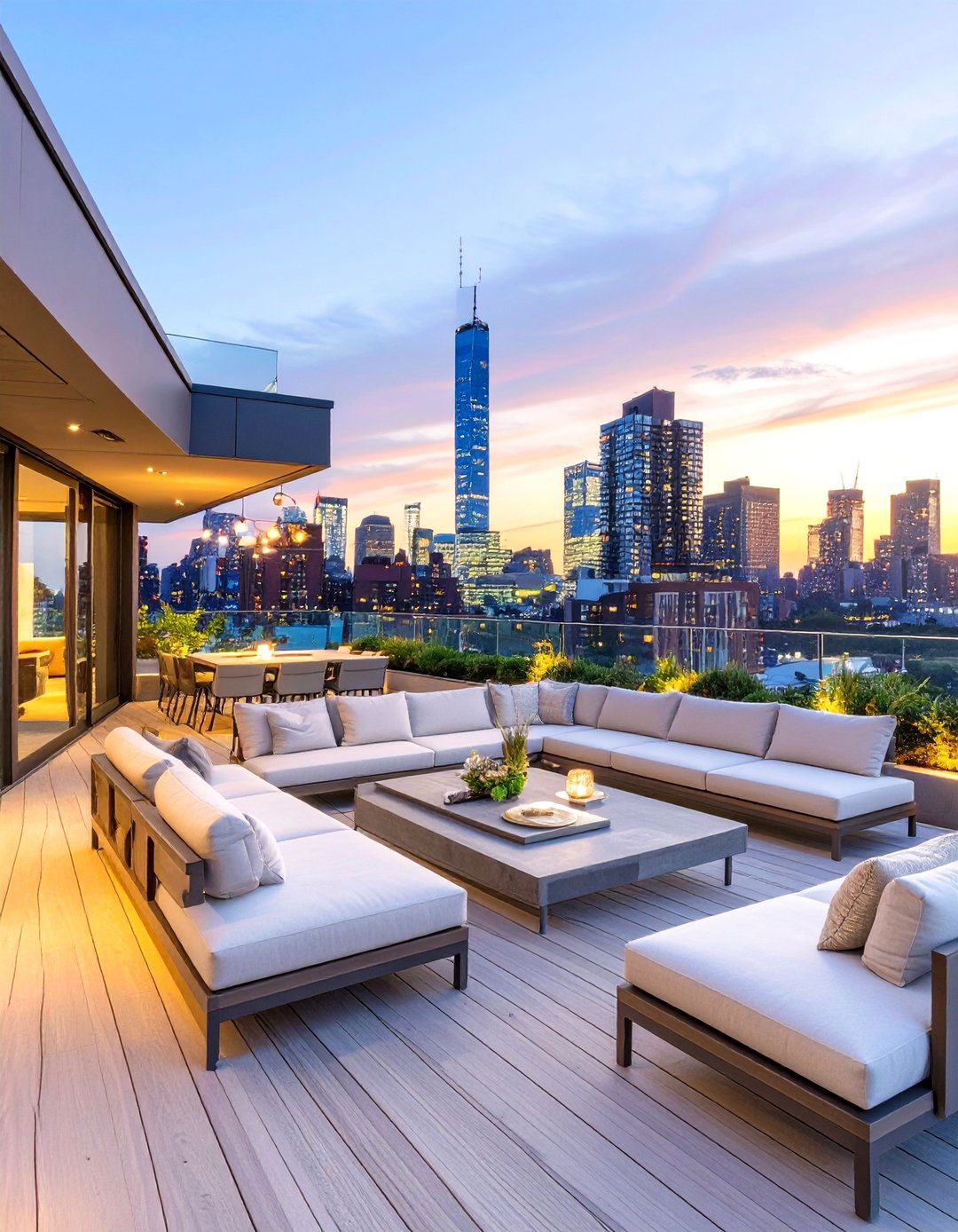 The Urban Rooftop Entertainment Zone - 30 best ideas for outdoor living spaces