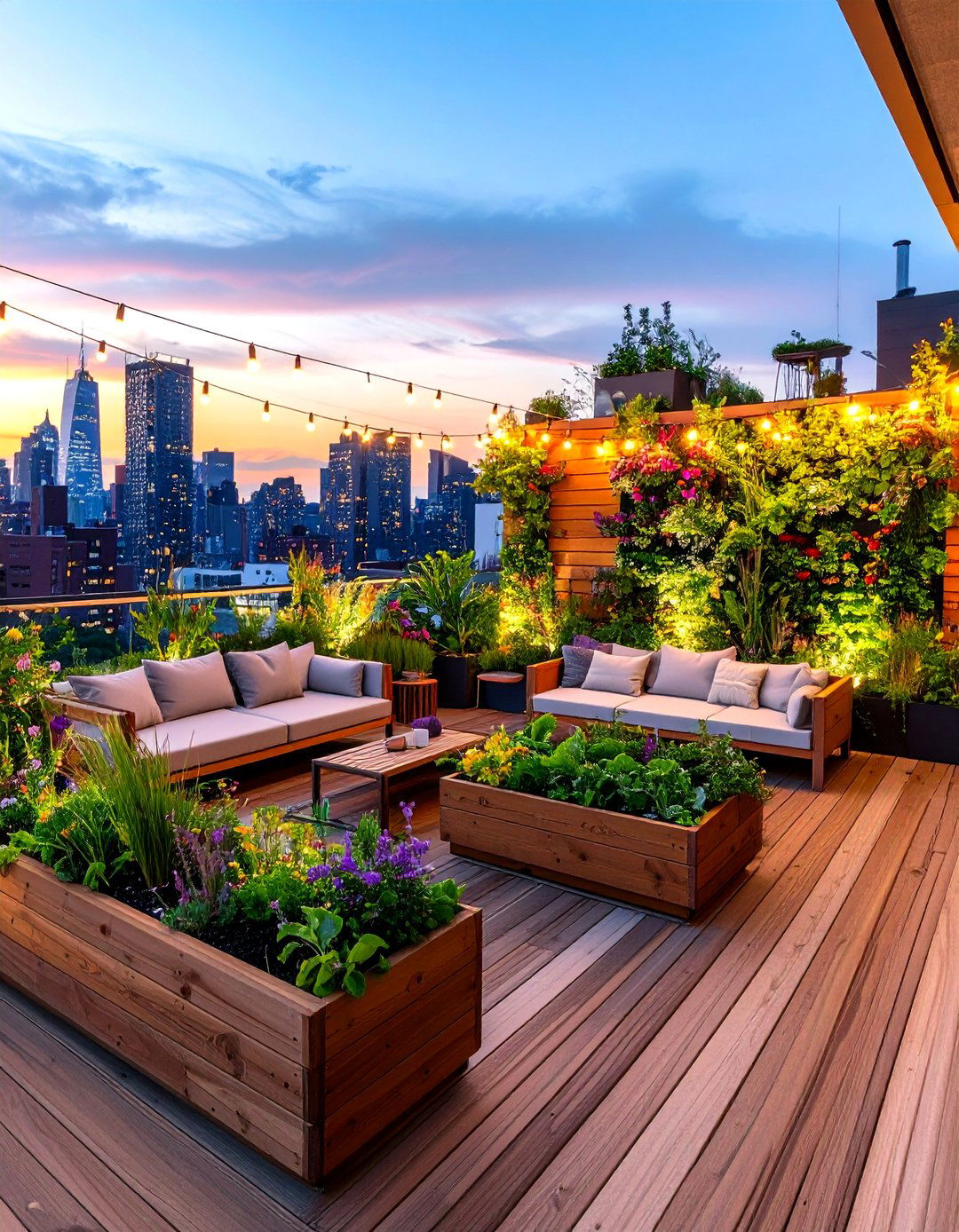 The Urban Rooftop Garden - 30 how to design a garden ideas