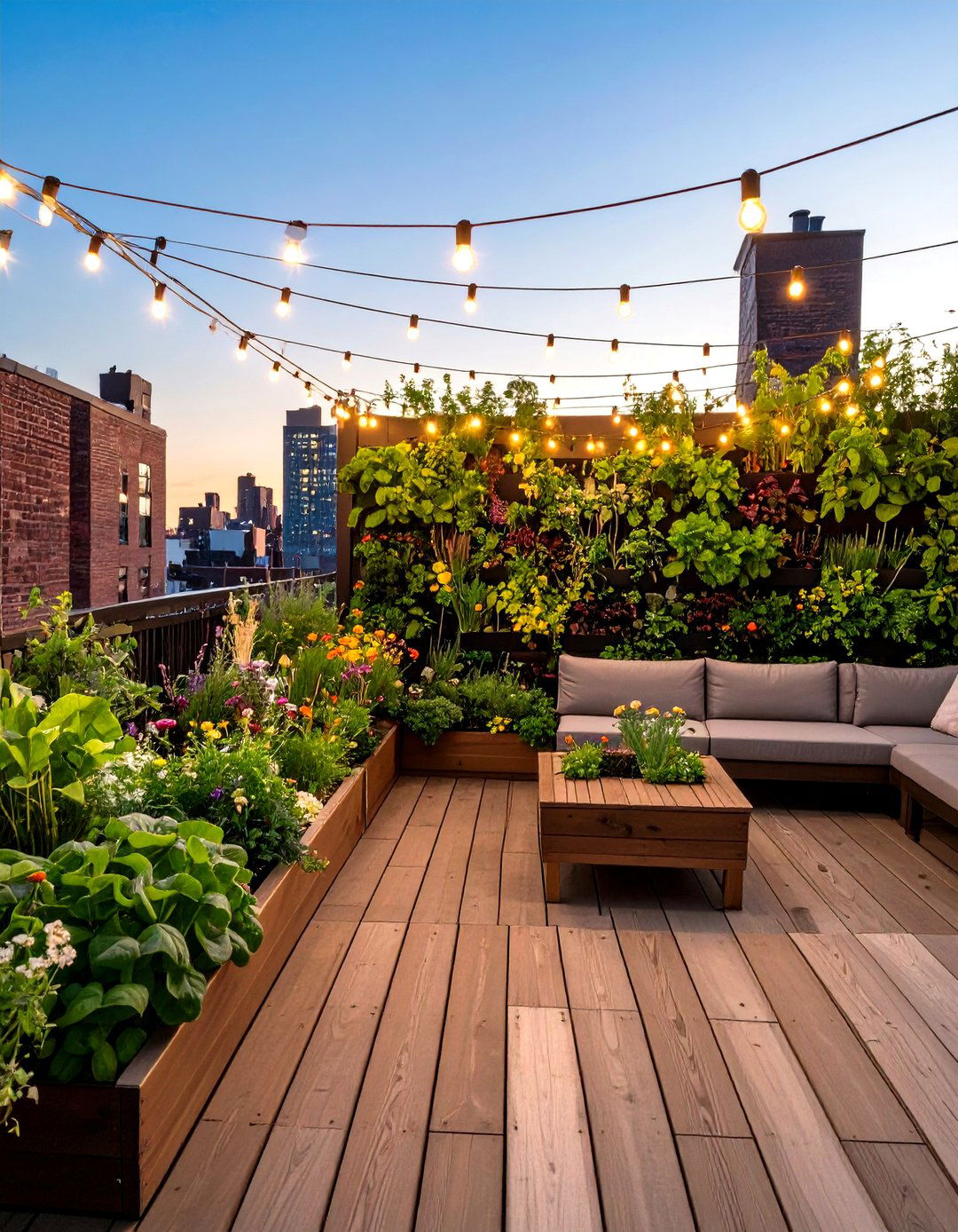 The Urban Rooftop Garden Escape - 30 no grass backyard ideas