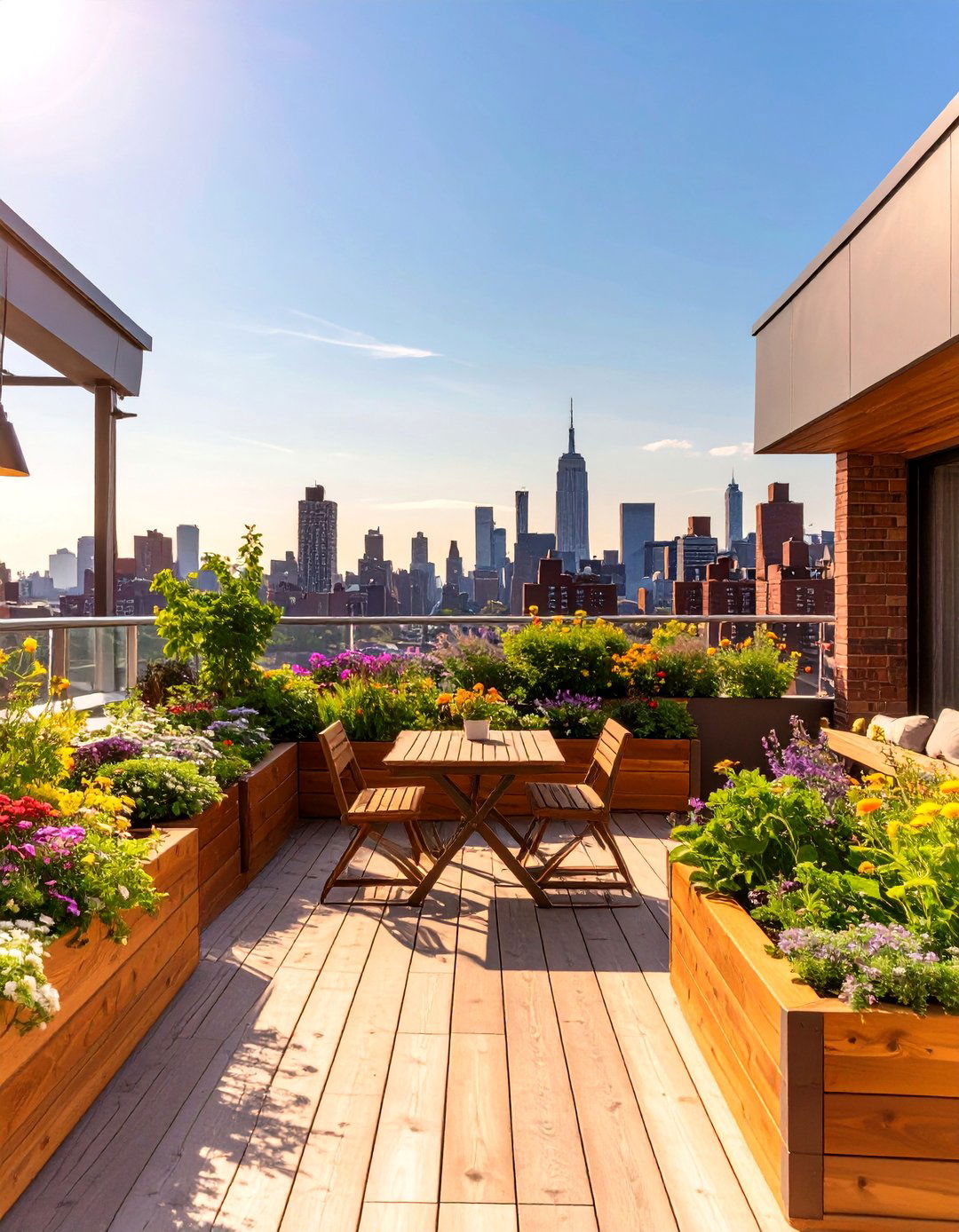 The Urban Rooftop Garden Oasis - 30 elevated deck ideas