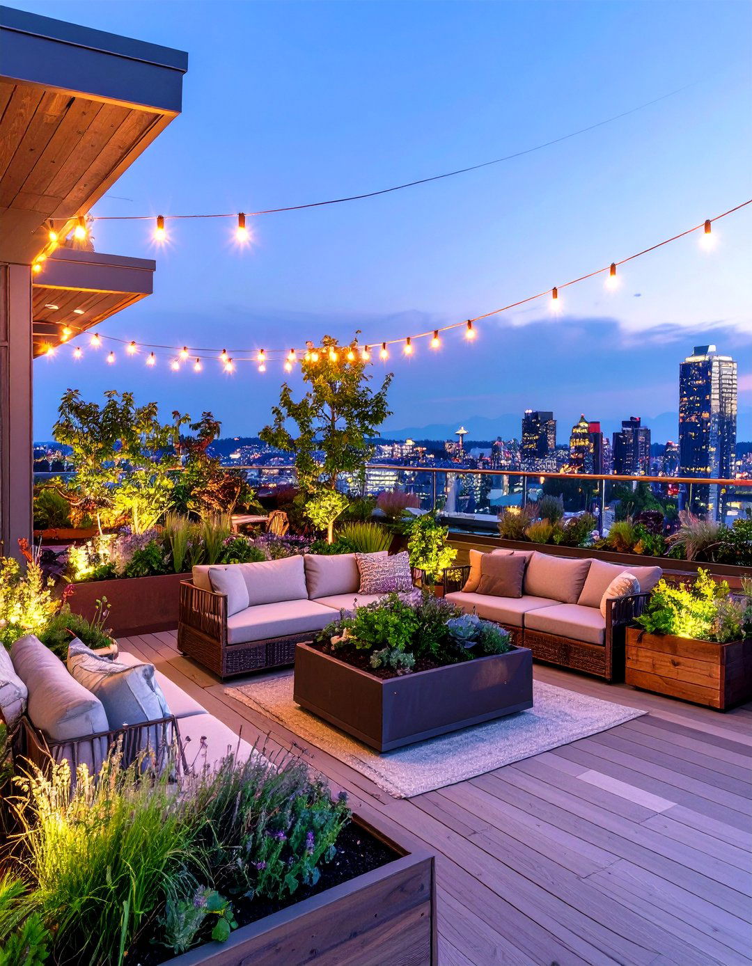 The Urban Rooftop Garden Oasis - 30 interior design seattle ideas