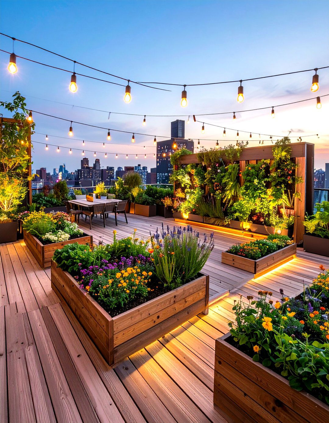 The Urban Rooftop Garden Oasis - 30 layout landscape design plans ideas