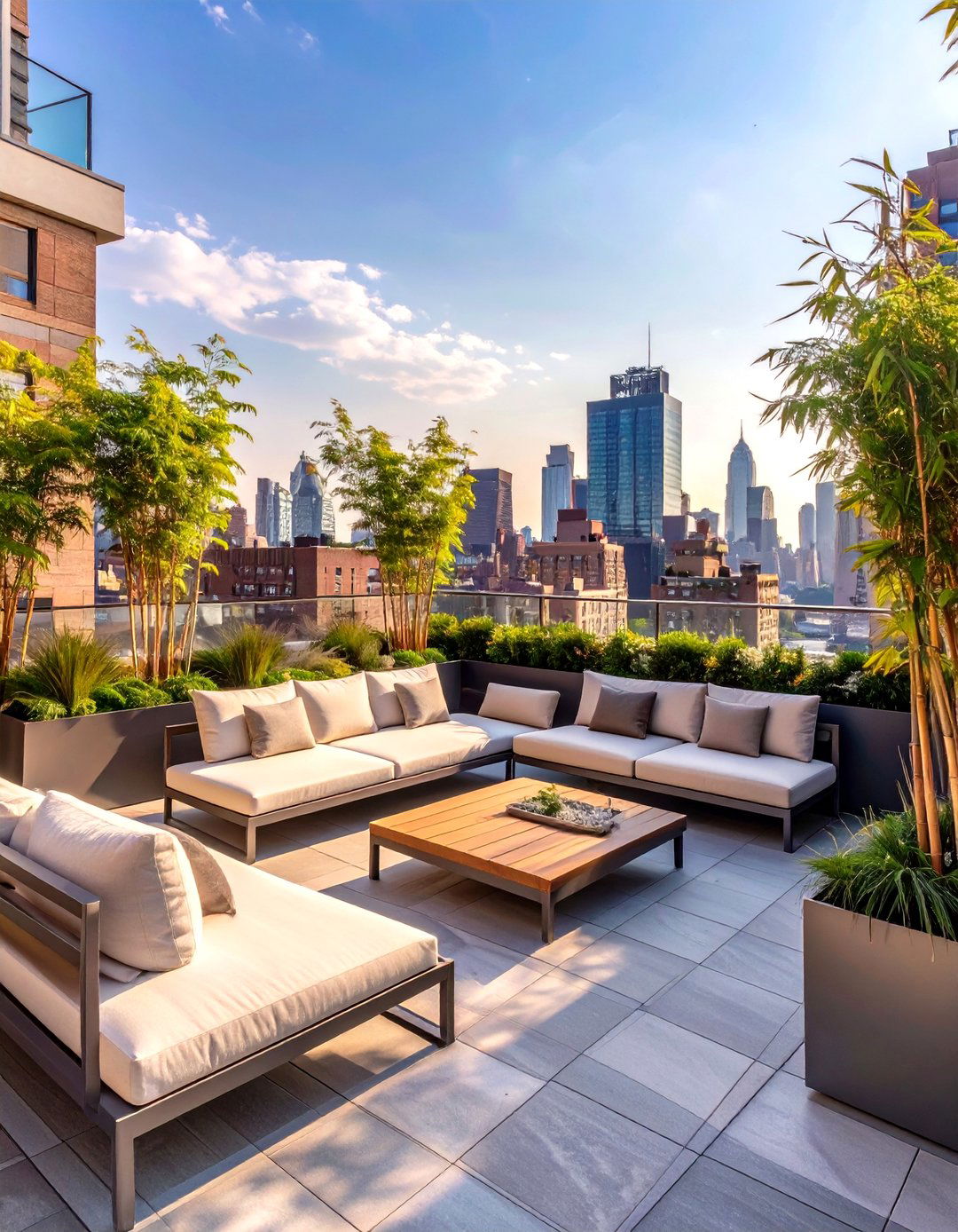 The Urban Rooftop Getaway Deck - 30 free deck design software ideas