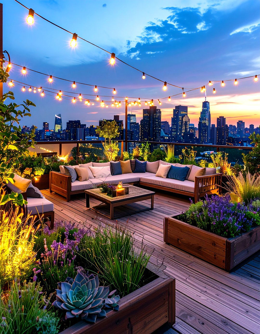 The Urban Rooftop Oasis Design - 30 landscape design plans ideas