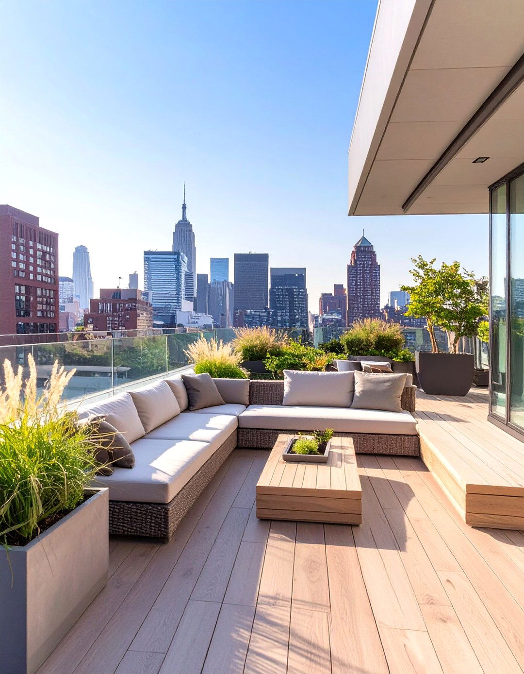 The Urban Rooftop Oasis Patio - 30 modern patio ideas
