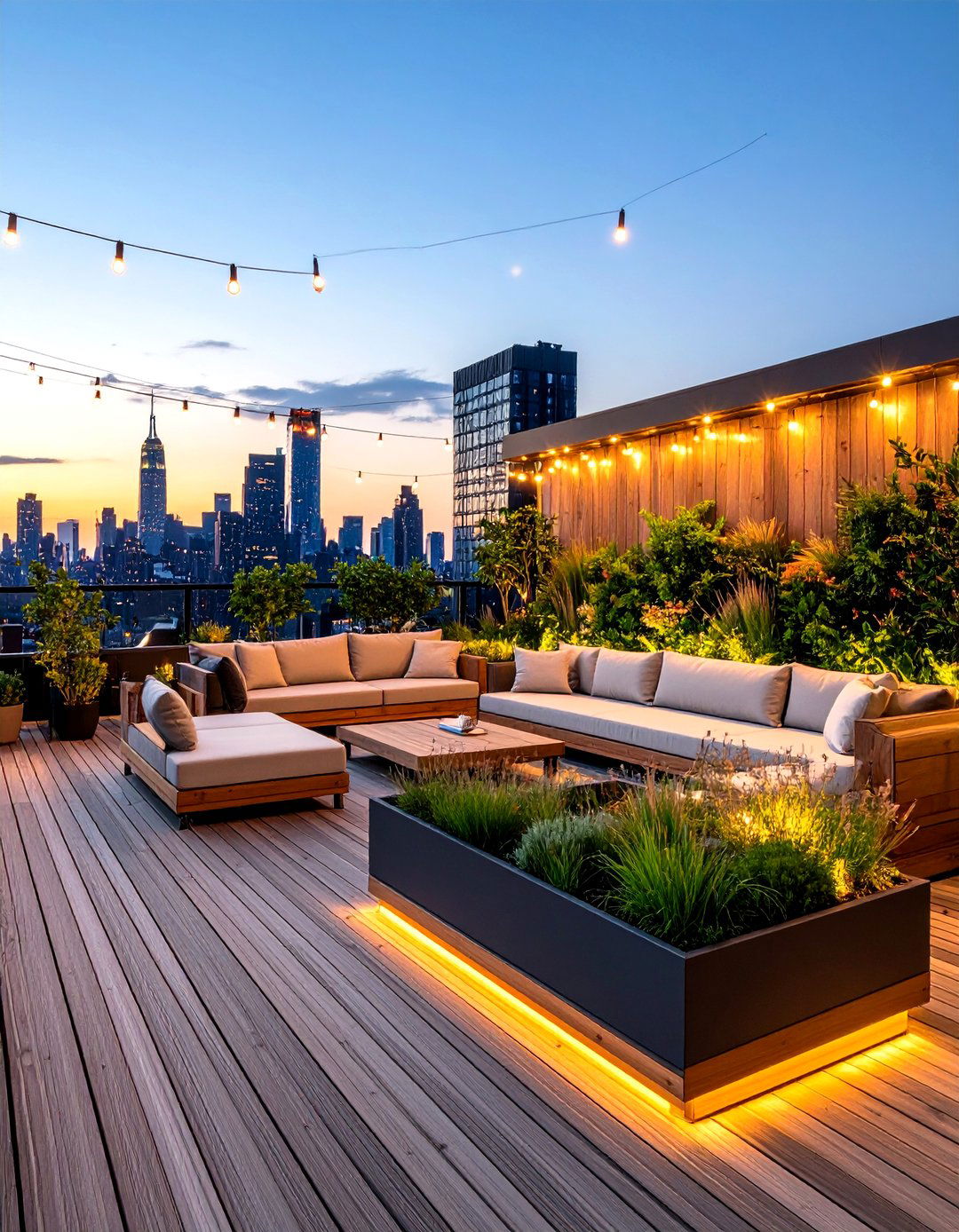 The Urban Rooftop Oasis - 30 landscape design and build ideas